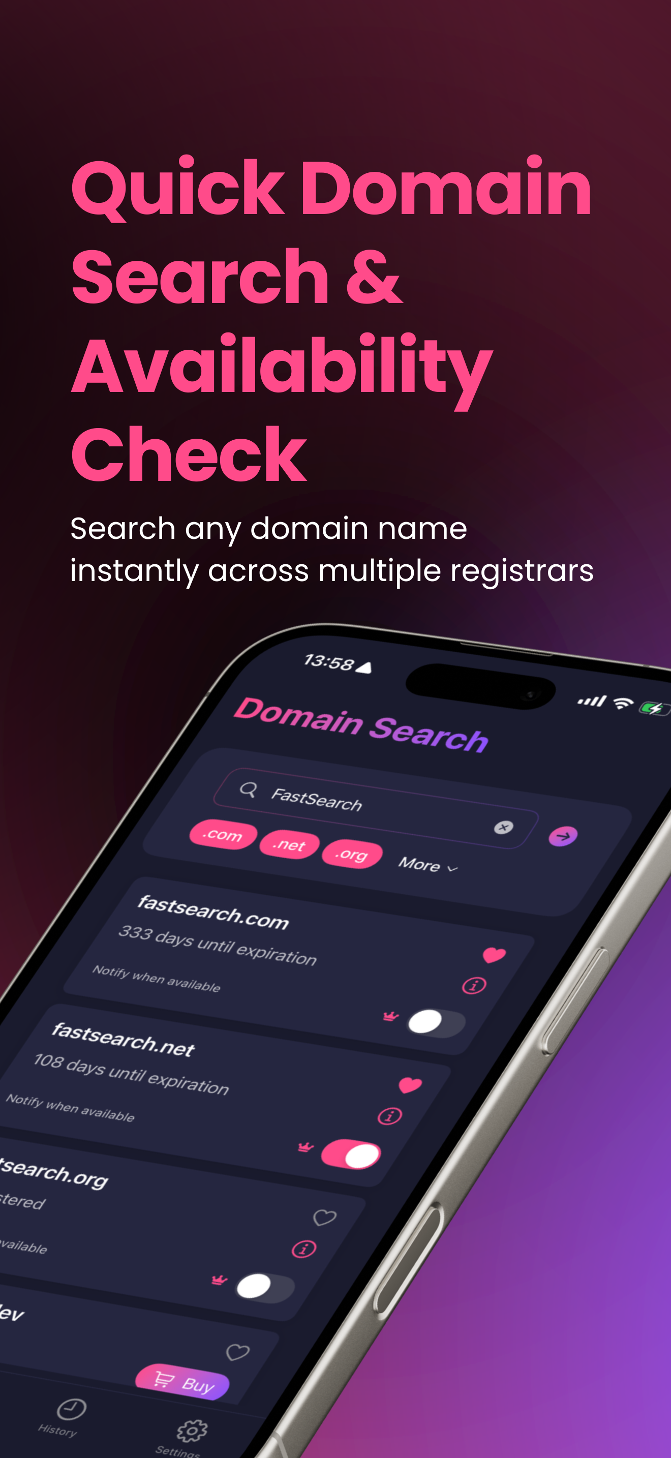 Domain Search